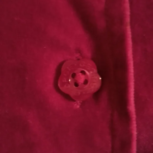 george Pink Little Girl Velour Coat For 24 monts - Picture 5 of 13